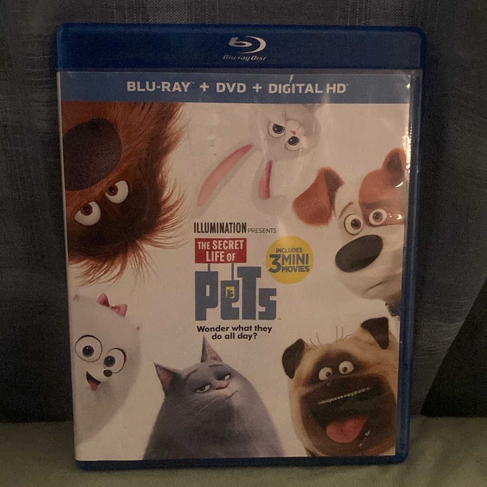 The Secret Life of Pets Blu-ray + DVD + Digital HD